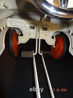 Vintage 1948 MURRAY Buick Torpedo Metal Pedal Ride On Car With Portholes