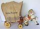 Vintage 1949 MOBO PIONEER antique toy PEDAL CAR old western cowboy COVERED WAGON