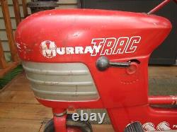 Vintage 1950's, 60's Murray Chain Drive Turbo Pedal Tractor