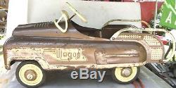 Vintage 1950's Amf Station Wagon Pedal Car All Original Compleat And Unrestored