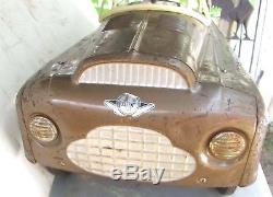 Vintage 1950's Amf Station Wagon Pedal Car All Original Compleat And Unrestored