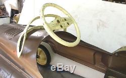 Vintage 1950's Amf Station Wagon Pedal Car All Original Compleat And Unrestored