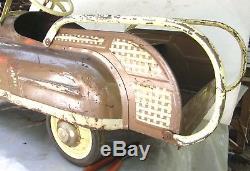 Vintage 1950's Amf Station Wagon Pedal Car All Original Compleat And Unrestored