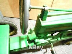 Vintage 1950's Eska John Deere Pedal Tractor