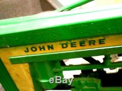 Vintage 1950's Eska John Deere Pedal Tractor