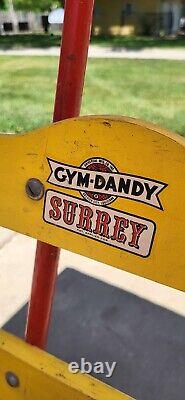 Vintage 1950's Gym-Dandy SURREY Peddle Cart