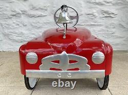 Vintage 1950's MURRAY Fire Chief Pedal Car Fish Mouth Beautiful Pro Restoration