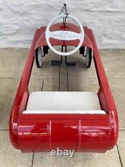 Vintage 1950's MURRAY Fire Chief Pedal Car Fish Mouth Beautiful Pro Restoration