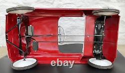 Vintage 1950's MURRAY Fire Chief Pedal Car Fish Mouth Beautiful Pro Restoration