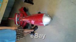 Vintage 1950's Murray Atomic Missile Pedal Carsolid condition restorable