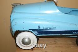Vintage 1950's Murray Champion Dipside Pedal Car Toy From Beranek Berwyn Pontiac