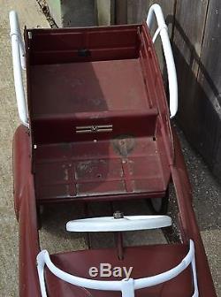 Vintage 1950's Murray Jet Flow Drive Station Wagon Pedal Car Partial Restoration
