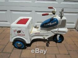 Vintage 1950's Murray L-950 Good Humor Ice Cream Pedal Car Truck Bike Trike