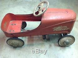 Vintage 1950's Murray Pedal Car Fire Cheif Truck