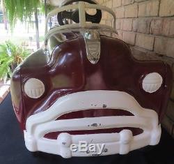Vintage 1950's Murray Sad Face RANCH WAGON Pedal Car CLEAN Toy