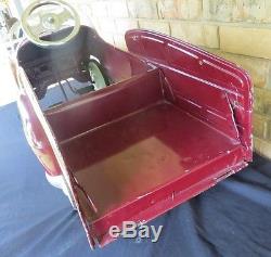 Vintage 1950's Murray Sad Face RANCH WAGON Pedal Car CLEAN Toy