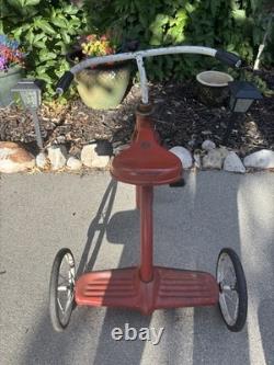 Vintage 1950's Original Midwest Red Tricycle
