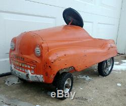 Vintage 1950's Steel Murray Champion Pedal Car