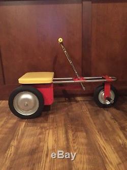 Vintage 1950's Toy Irish Mail Cart Pedal Car Chain Driven Pump Action Rare