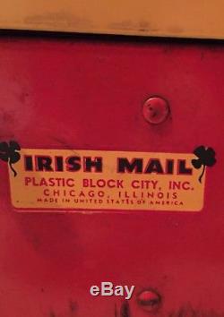 Vintage 1950's Toy Irish Mail Cart Pedal Car Chain Driven Pump Action Rare