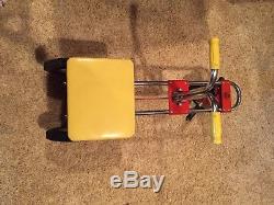 Vintage 1950's Toy Irish Mail Cart Pedal Car Chain Driven Pump Action Rare