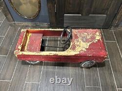 Vintage 1950s AMF Pacer Metal Pedal Car Automobile Collectable