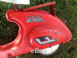 Vintage 1950s Castelli Motor Bike Pedal Scooter