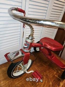 Vintage 1950s Columbia Child's Red Tricycle Nice Original