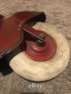 Vintage 1950s HWH Marjet Pedal Scooter Car Vespa with Training Wheels Germany