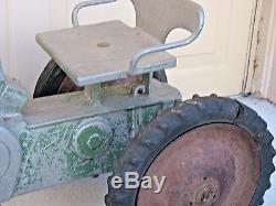 Vintage 1950s John Deere 60 Pedal Tractor Original ESKA 4-Restoration No Reserve