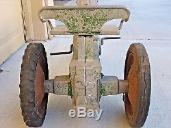 Vintage 1950s John Deere 60 Pedal Tractor Original ESKA 4-Restoration No Reserve