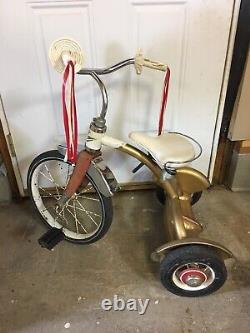 Vintage 1950s Midwest Industries Tricycle Great Condition For Age