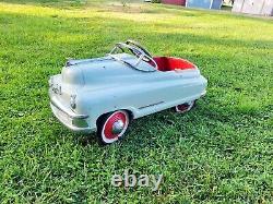 Vintage 1950s Murray Buick Torpedo Pedal Car in Original Condition
