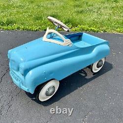 Vintage 1950s Murray Champion Pedal Car Toy Blue
