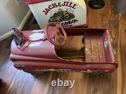 Vintage 1950s Murray Dipside Champion Ball Bearing RARE Fire Dept Pedal Car