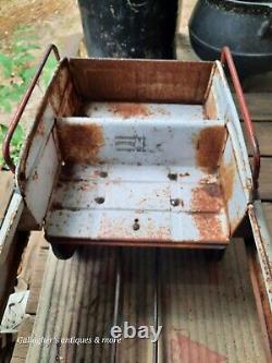 Vintage 1950s Murray Pedal Car Police Safety Patrol Ball bearings chain drive