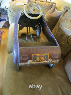 Vintage 1954 Murray Champion Jet Flow Metal Full Size Pedal Car Toy A Nice One