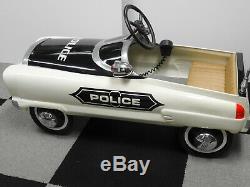 Vintage 1956 Garton Mark V Police Peddle Car Professionally Custom Restored