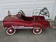 Vintage 1960 Pedal Cars. Fire Truck