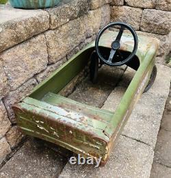 Vintage 1960's AMF Pedal Car Army Command Car RARE