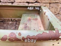 Vintage 1960's AMF Pedal Car Army Command Car RARE