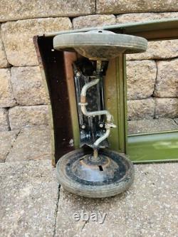 Vintage 1960's AMF Pedal Car Army Command Car RARE
