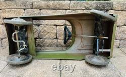 Vintage 1960's AMF Pedal Car Army Command Car RARE