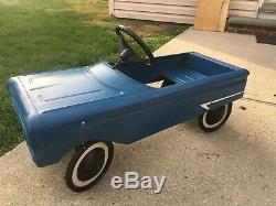 Vintage 1960's Chevrolet Metal Pedal Car Original