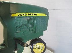 Vintage 1960's John Deere pedal tractor & trailer Ertl