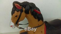 Vintage 1960's Marx Tony The Pony Battery Powered Ride On Horse