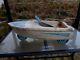 Vintage 1960's Murray Dolphin Boat Pedal Car Kids Ride On Toy Metal