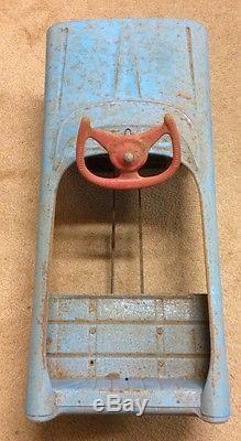 Vintage 1960's Pressed Steel Murray Tee Bird Pedal Car Blue USA