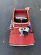 Vintage 1960's Super Track Fire Dept Truck Engine Co 1 Pedal Car ALL ORIGINAL