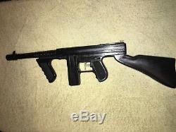 Vintage 1960's park Plastic submachine Squirt Gun tommy water toy Model SMG 300
